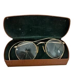 VTG American Optical AO 1/10 12K GF Gold Filled Full Rim Eyeglasses Frames Only